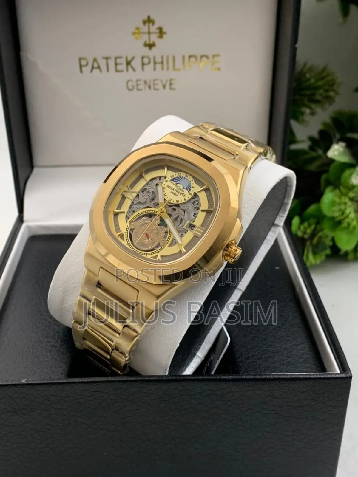 Patek Leather Watch