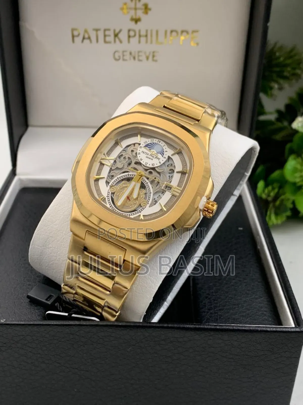 Patek Leather Watch