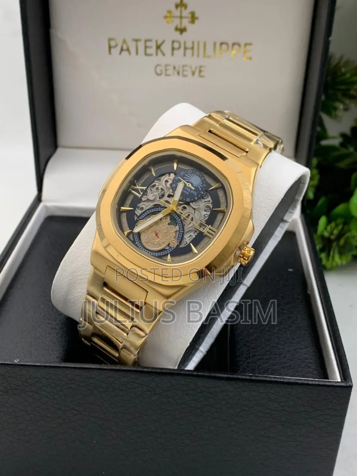 Patek Leather Watch