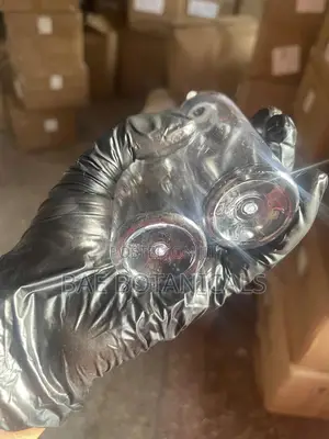 Transparent 100ml Applicator Bottle With Black Cover