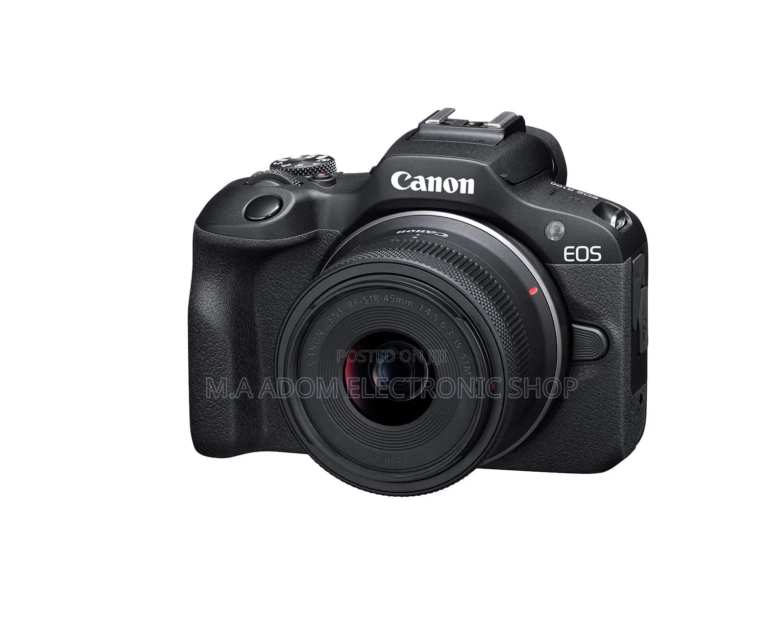 Canon Eos R100 With 18-55 Mm Lens