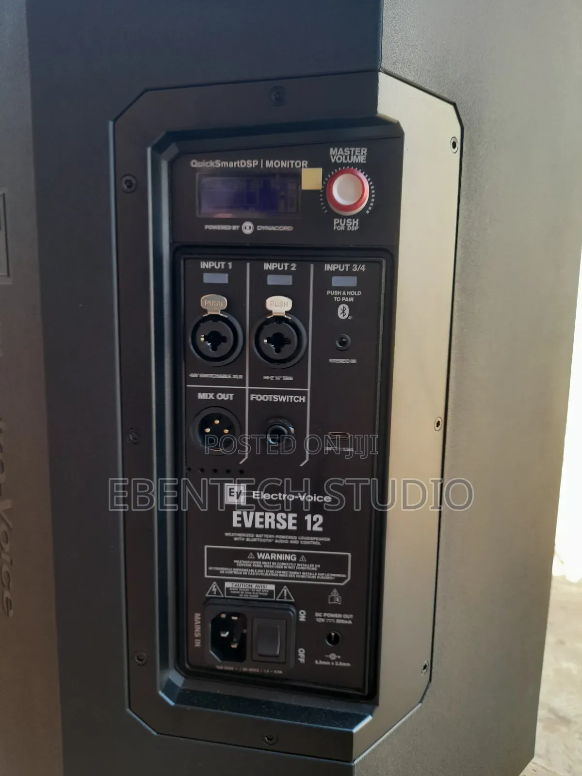 Battery Power Speaker Ev Everse 12