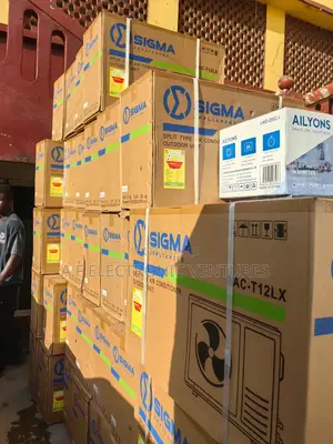Sigma 1.5hp Black Mirror Split Air-Conditioner