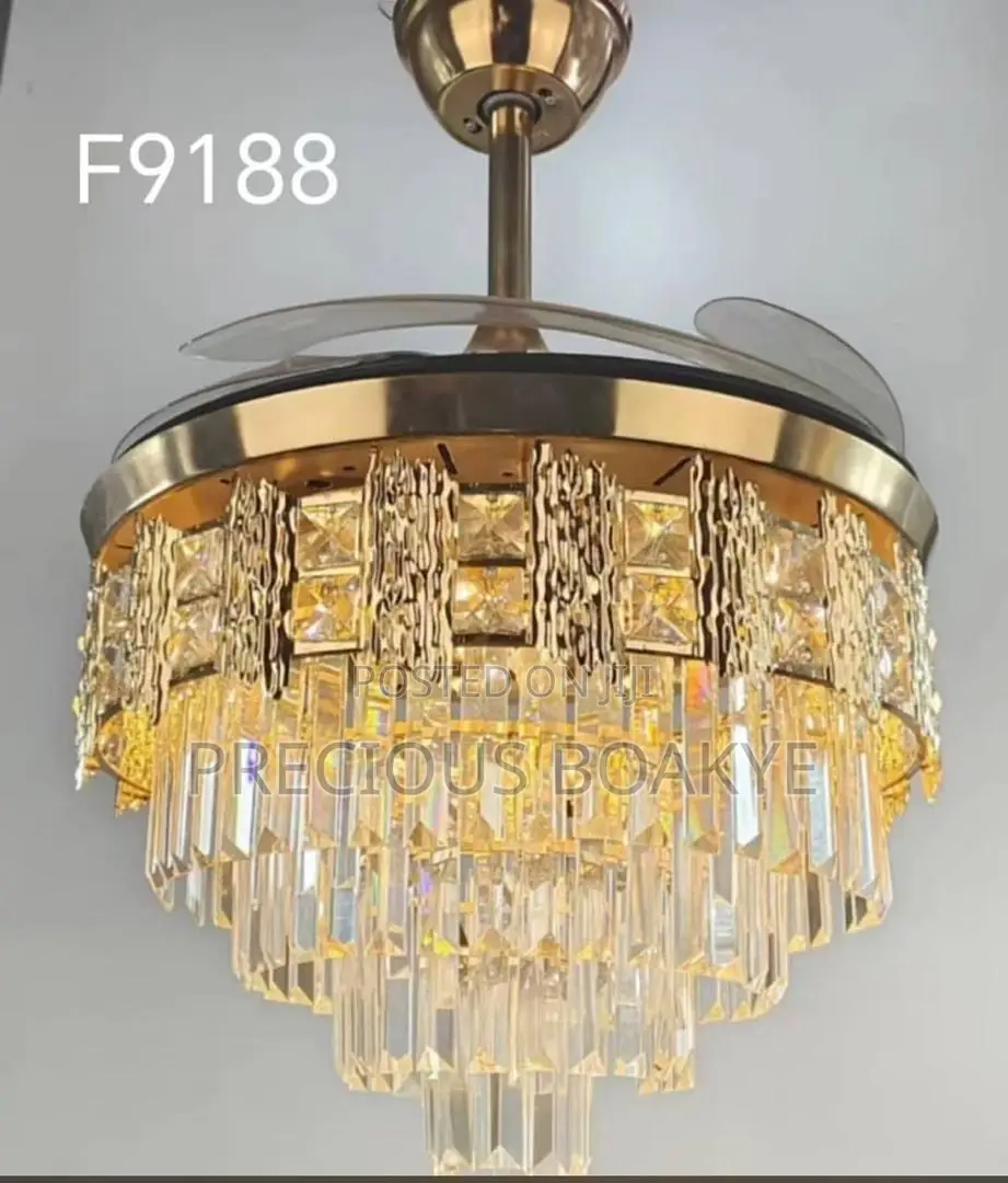 Fan Cooler With Chandelier