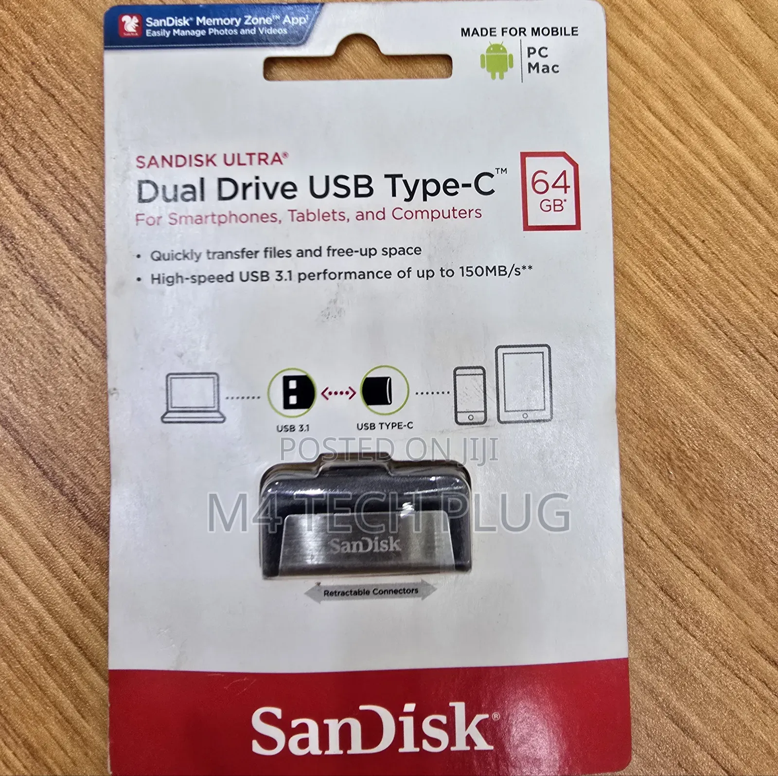 64gb Sandisk Otg Type C
