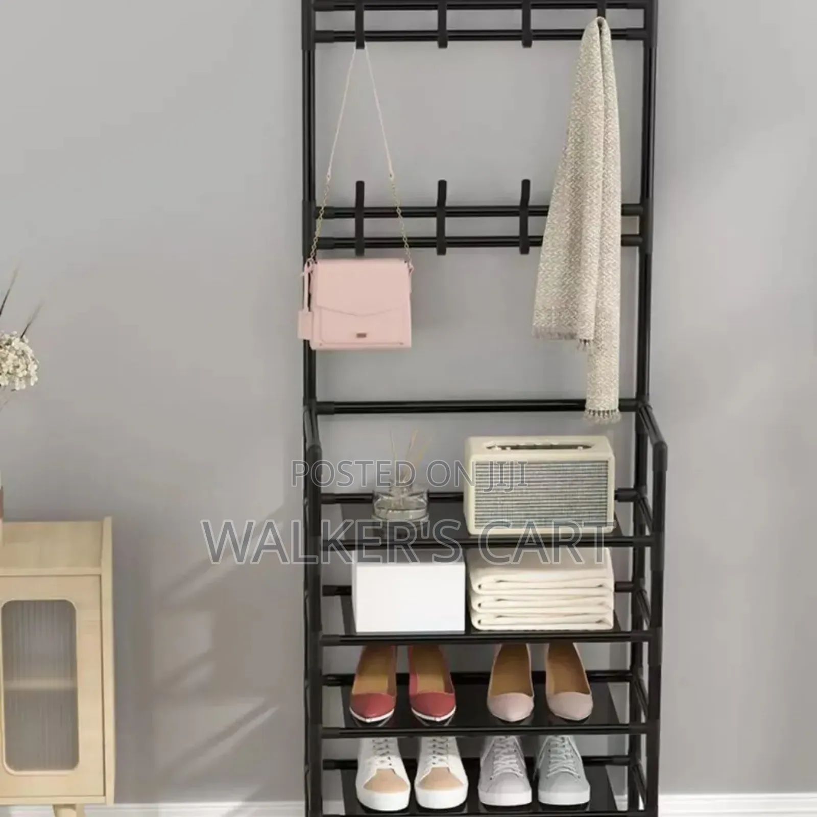 5-layer Shoe Rack – Waterproof, Rust-proof Heavy-duty
