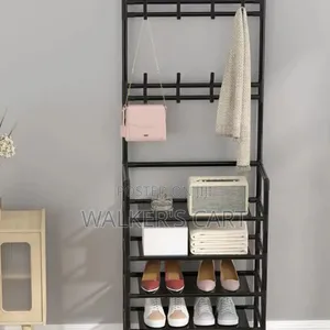 5-layer Shoe Rack – Waterproof, Rust-proof Heavy-duty