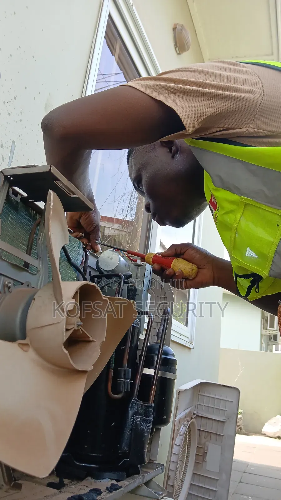 Certified Air Condition Technician in Kumasi