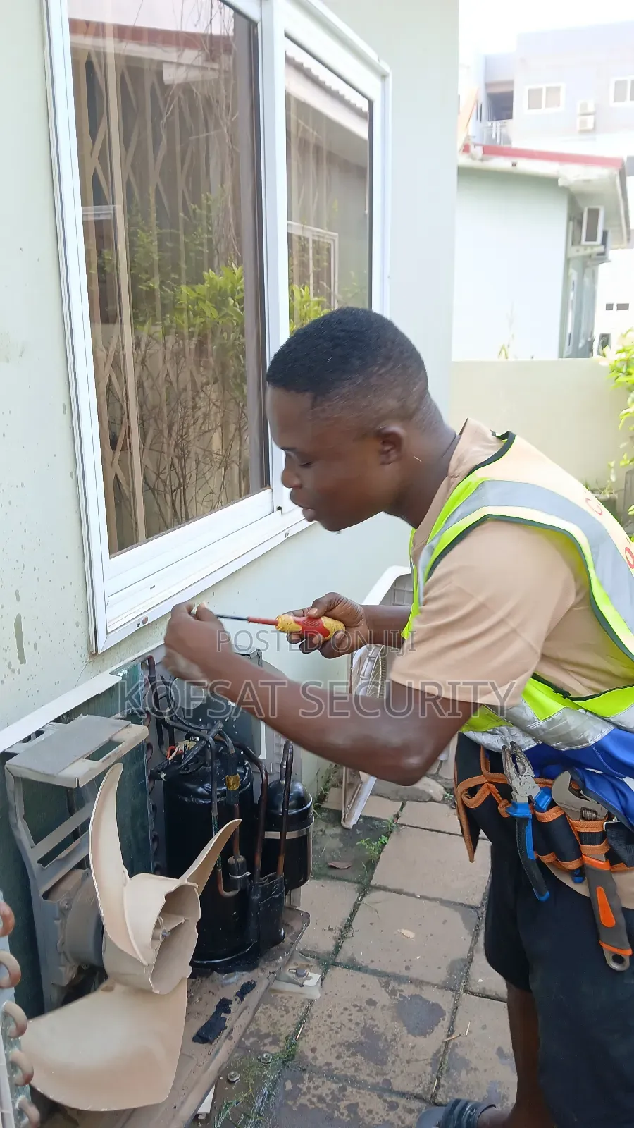 Certified Air Condition Technician in Kumasi