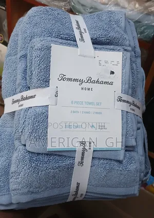 6 Pieces 100% Cotton Towel Set