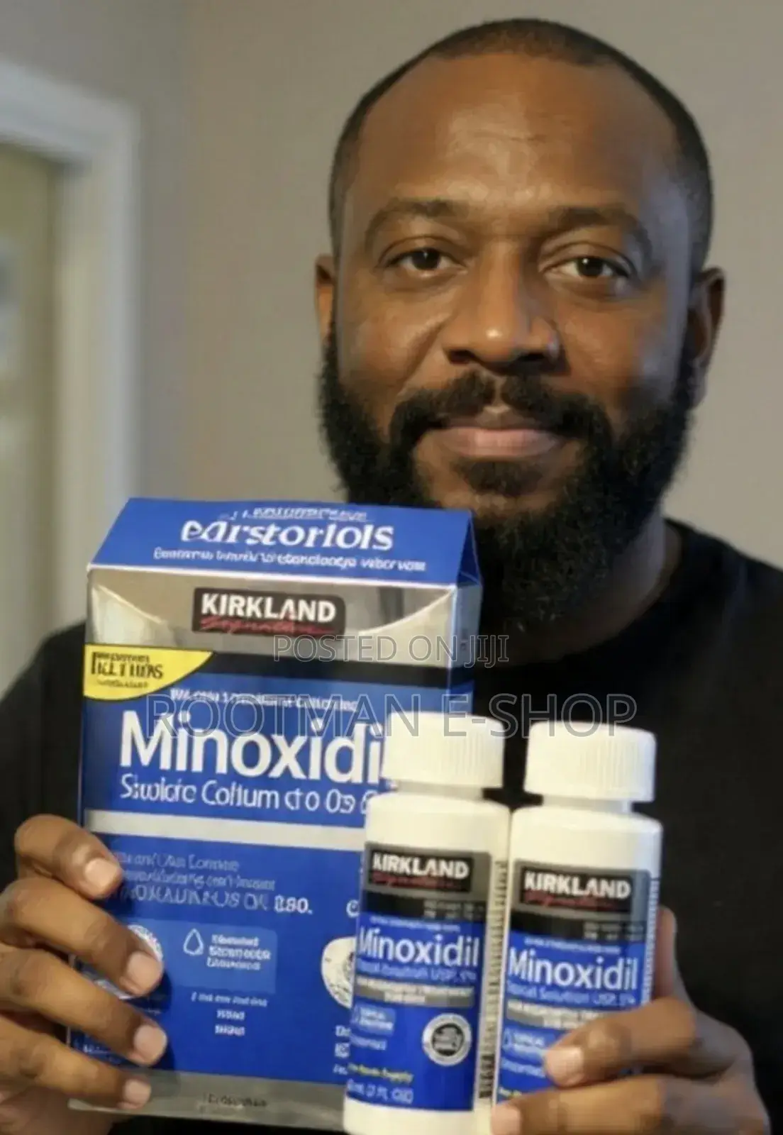 Hair Regrowth With Minoxidil Oil 5%
