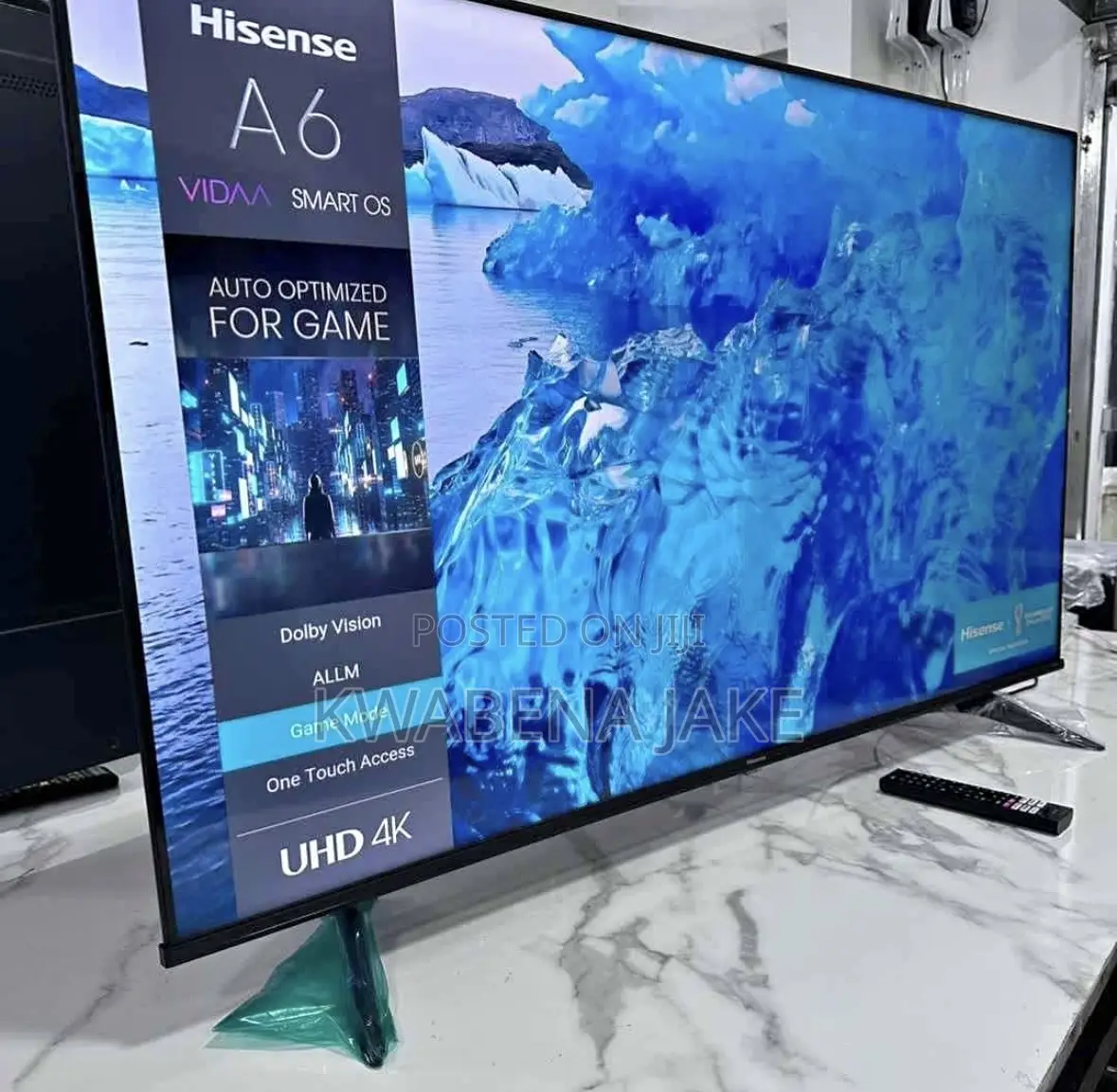 2024/2025 65 Inches Hisense Smart Tv
