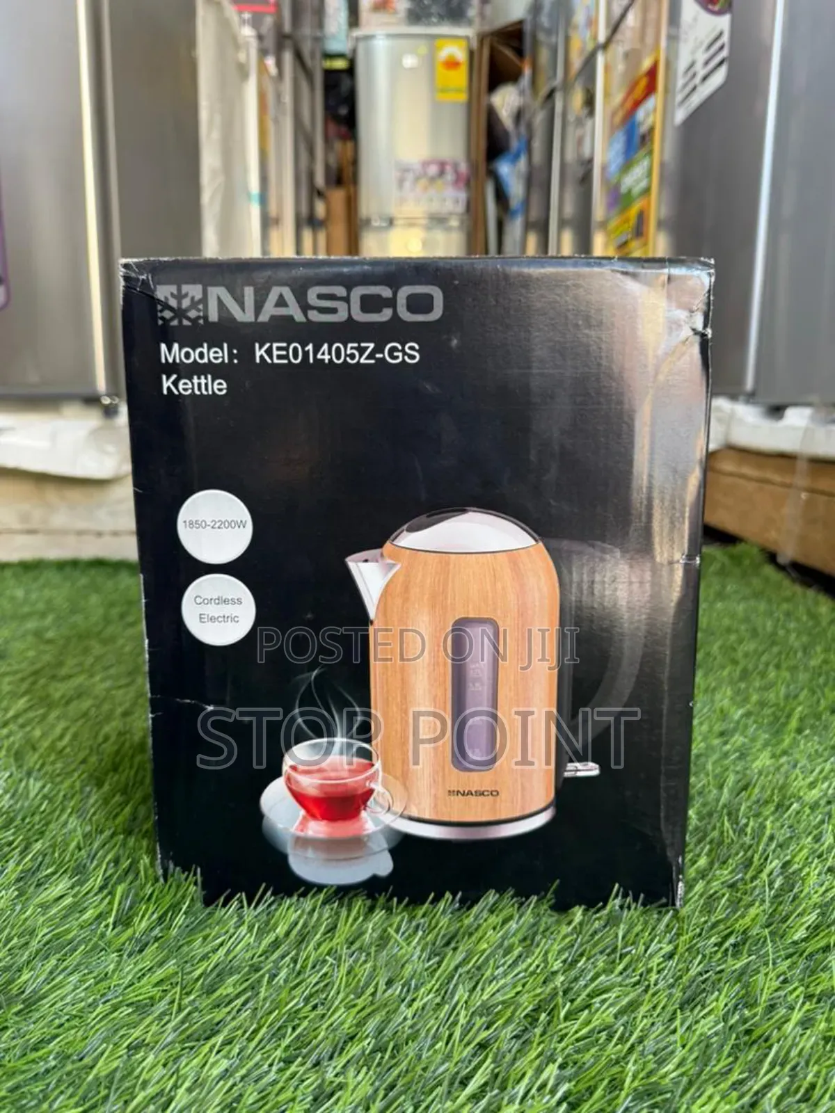 Big Size Nasco Kettle (Wooden Design)