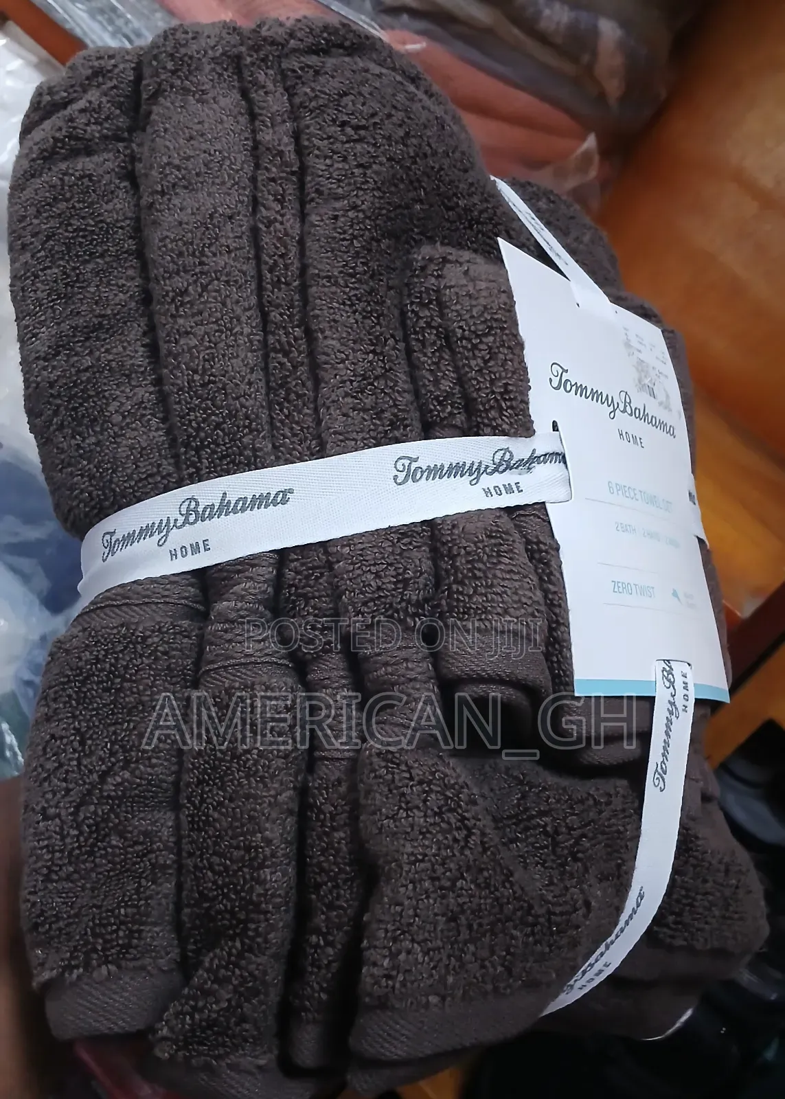 6 Pieces 100% Cotton Towel Set