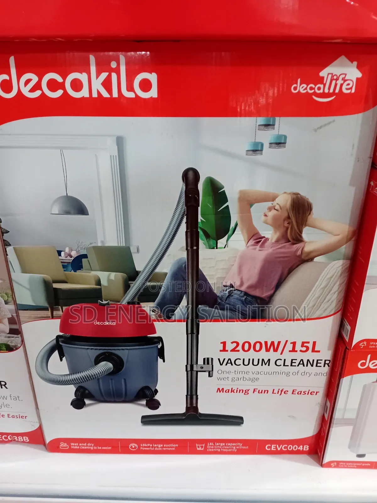 Dirt Devourer Decakila 15l Vacuum Cleaner Decakila Vacuum Cleaner