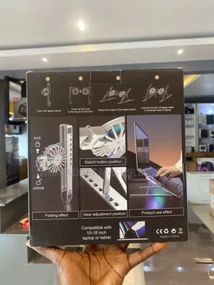 Multifunctional Laptop Stand With Fans