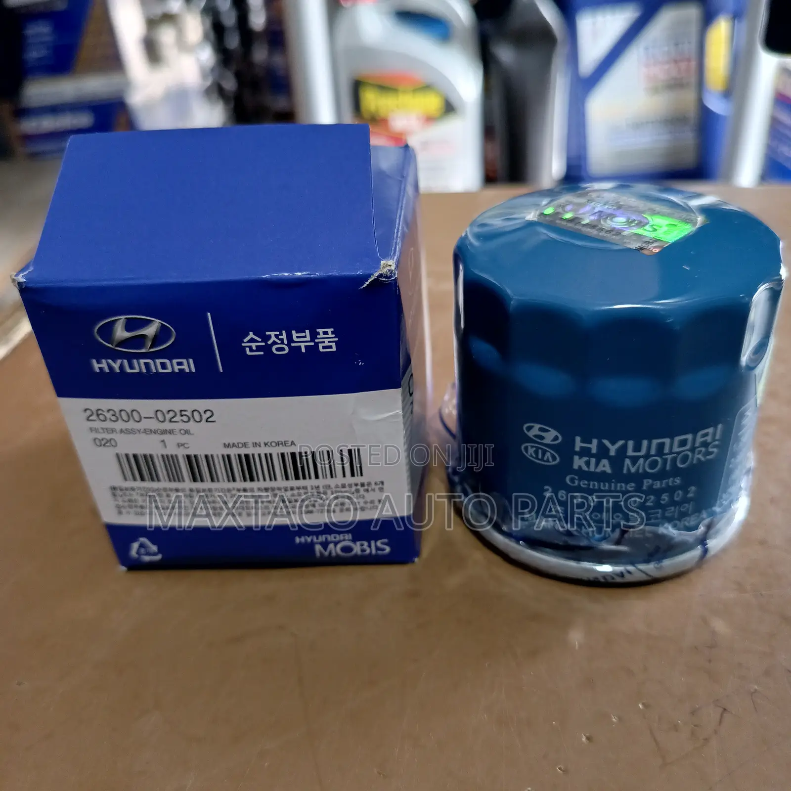 Hyundai 26300-02502 Oil Filter for Hyunda Santa Fe 2001-2009