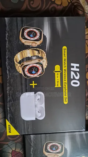 H20 + Earphones 10 in 1 Set Smart Watch