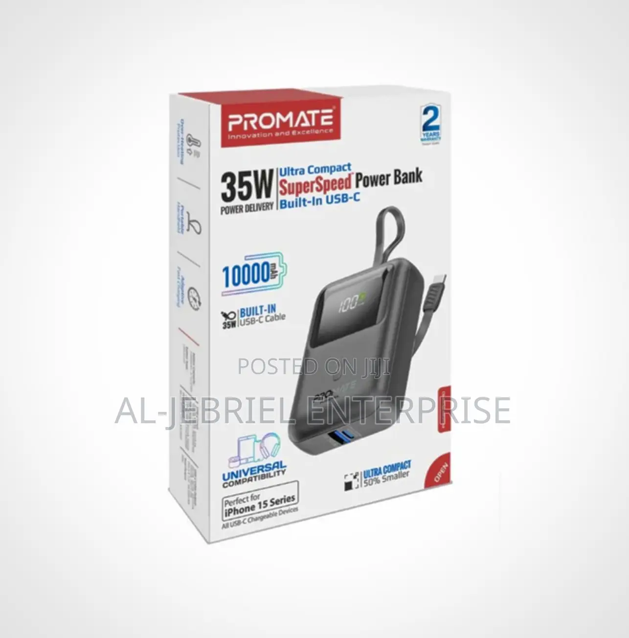 Promate 10,000mah Power Bank