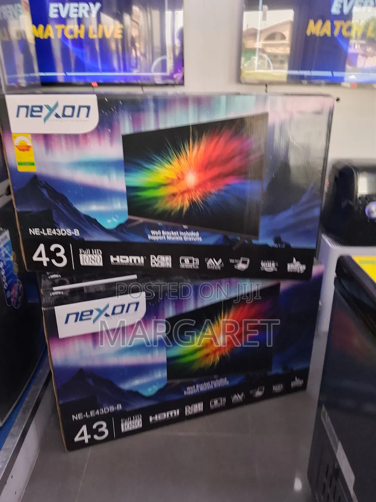 Wide Color Enhancer Nexon 43 Inches Digital Satellite Tv