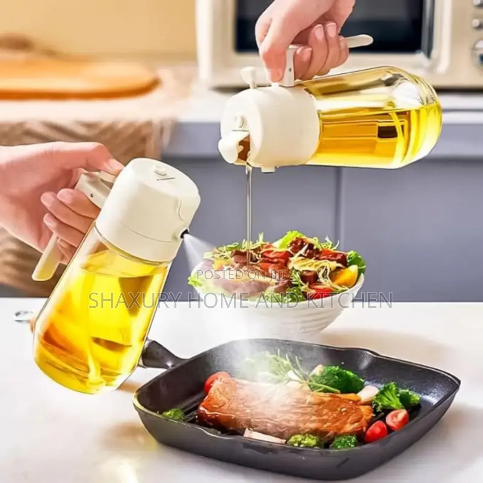 2 In 1 Oil Bottle Spray