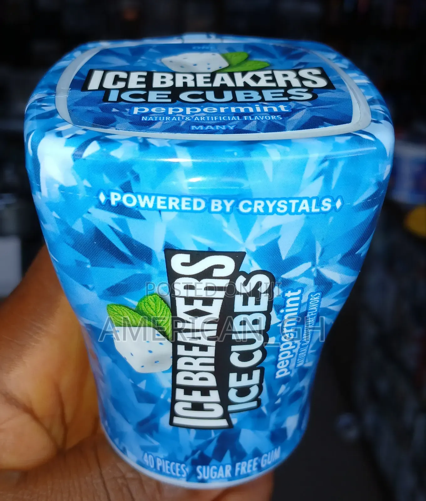 Ice Breakers Ice Cubes Peppermint Gum