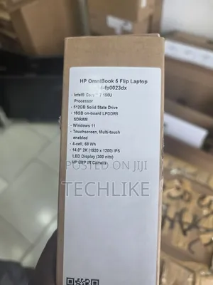 New Laptop HP OmniBook 5 Flip 16GB Intel Core I7 SSD 512GB