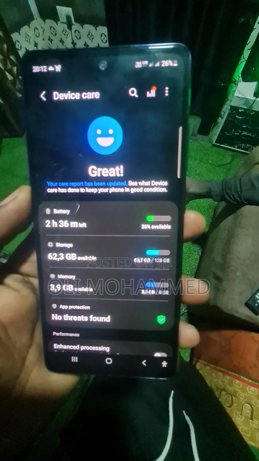 Samsung Galaxy S20 FE 5G SD865 128 GB Blue