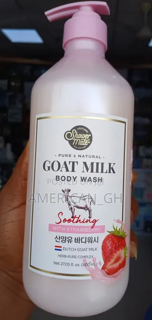 Goat Milk Shower Gel(Strawberry) 800ml