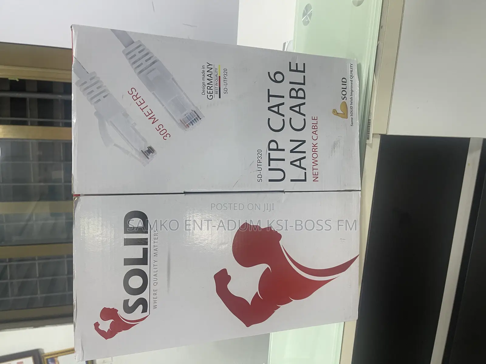 Solid Utp Cat 6 Lan Cable