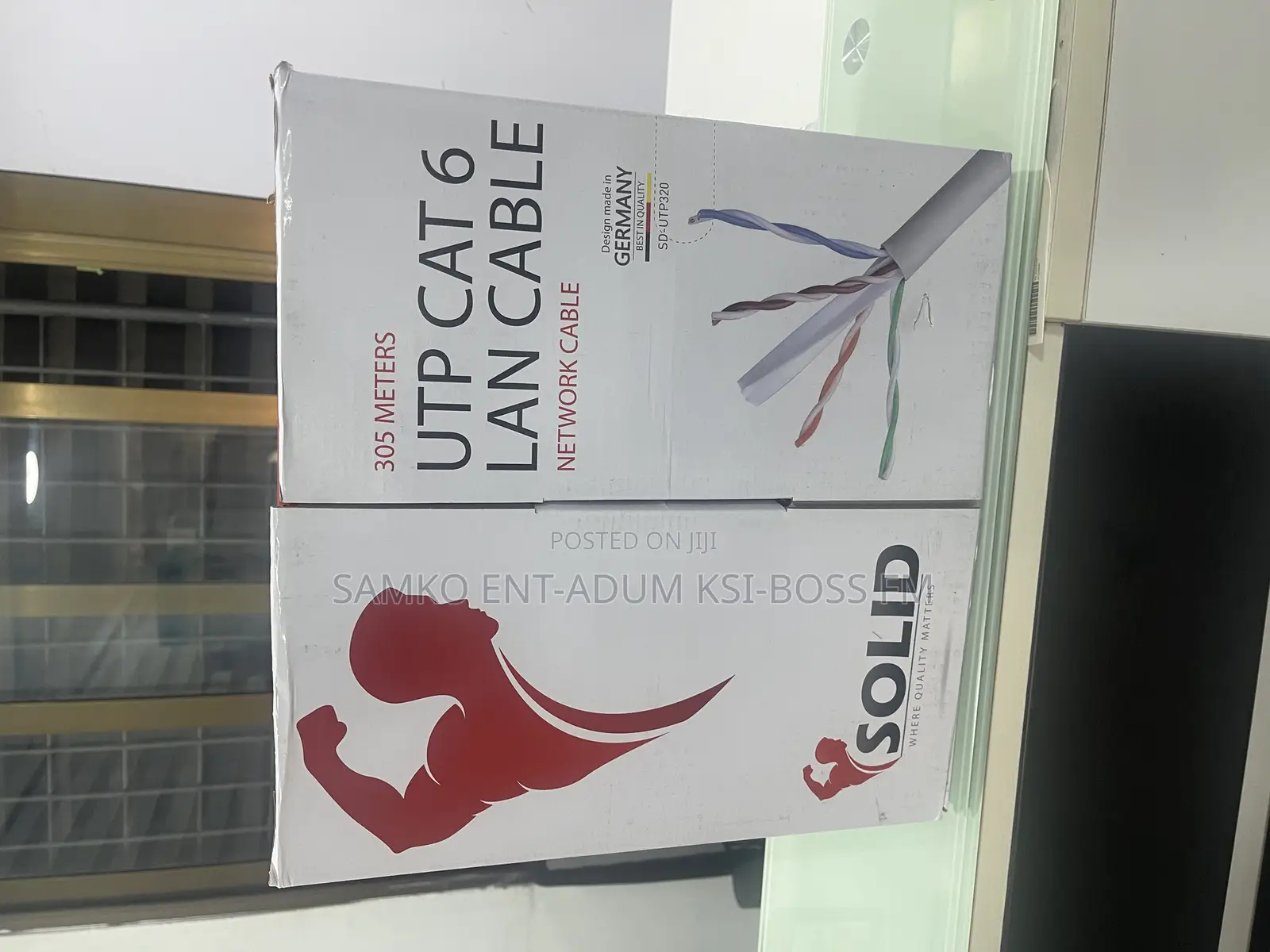 Solid Utp Cat 6 Lan Cable