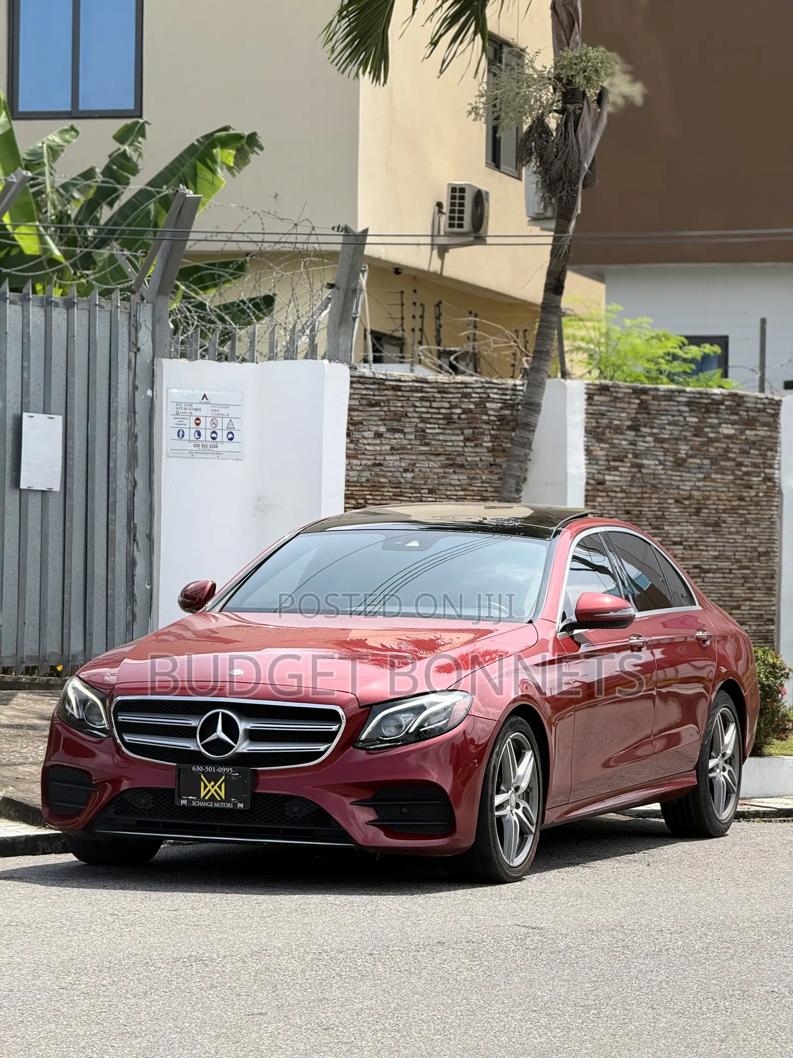 Mercedes-Benz E300 4Matic AWD Sedan (2.0L 4cyl 9A) 2017 Red