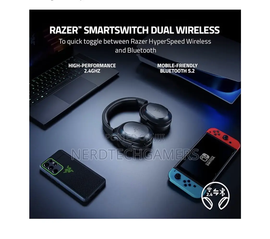 Razer Barracuda X Wireless Gaming Mobile Headset