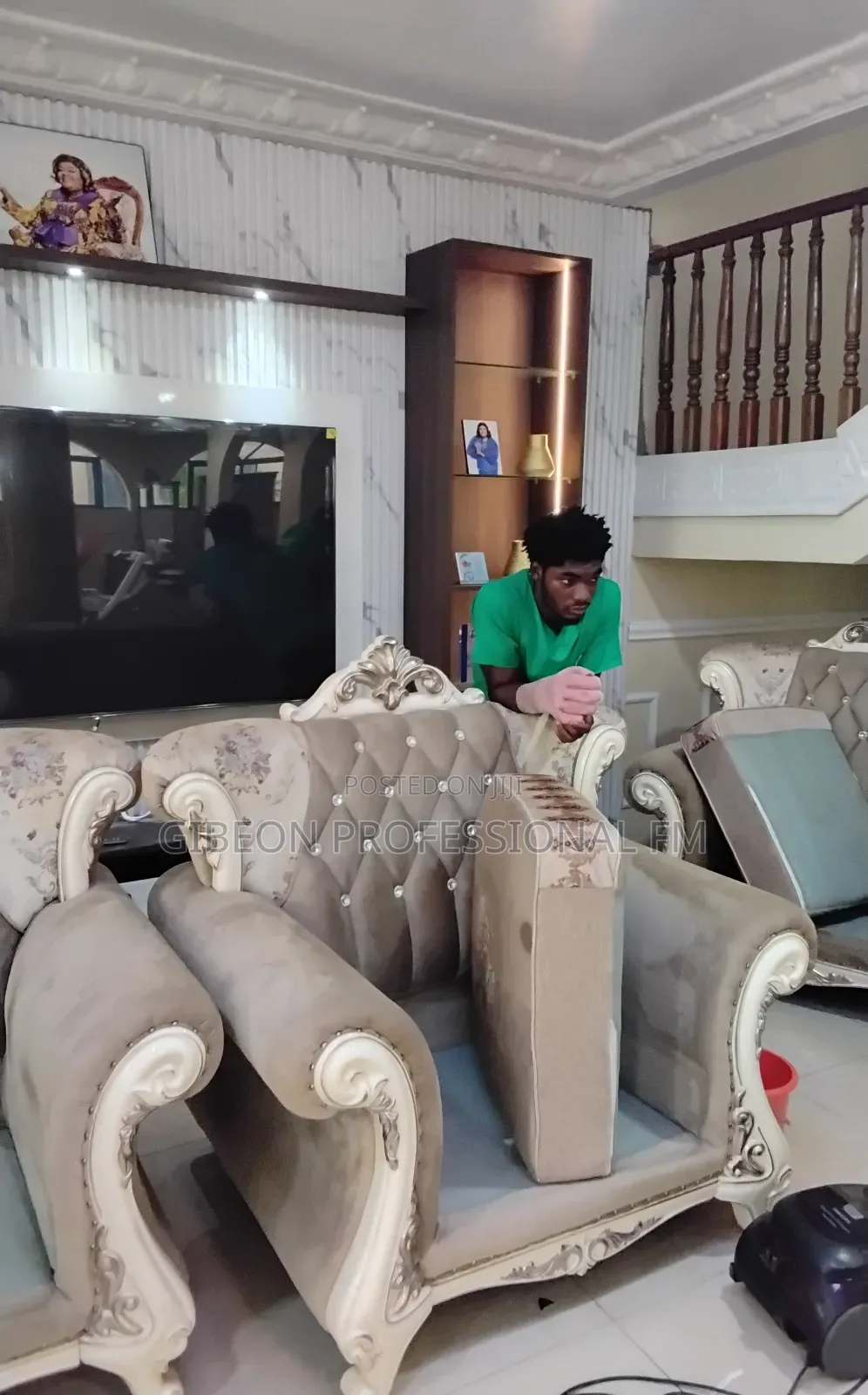 Professional Sofa Cleaning Services. Get Your Sofa Bright With Gibeon