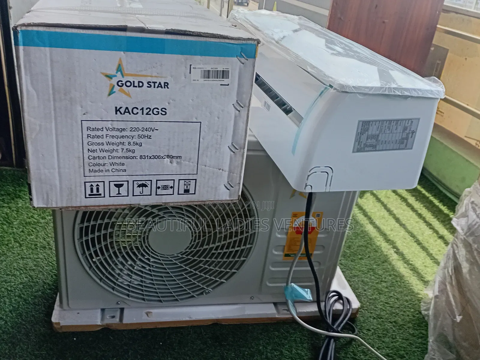 -Quiet Goldstar Split System With Powerful 1.5hp Cooling Engineering