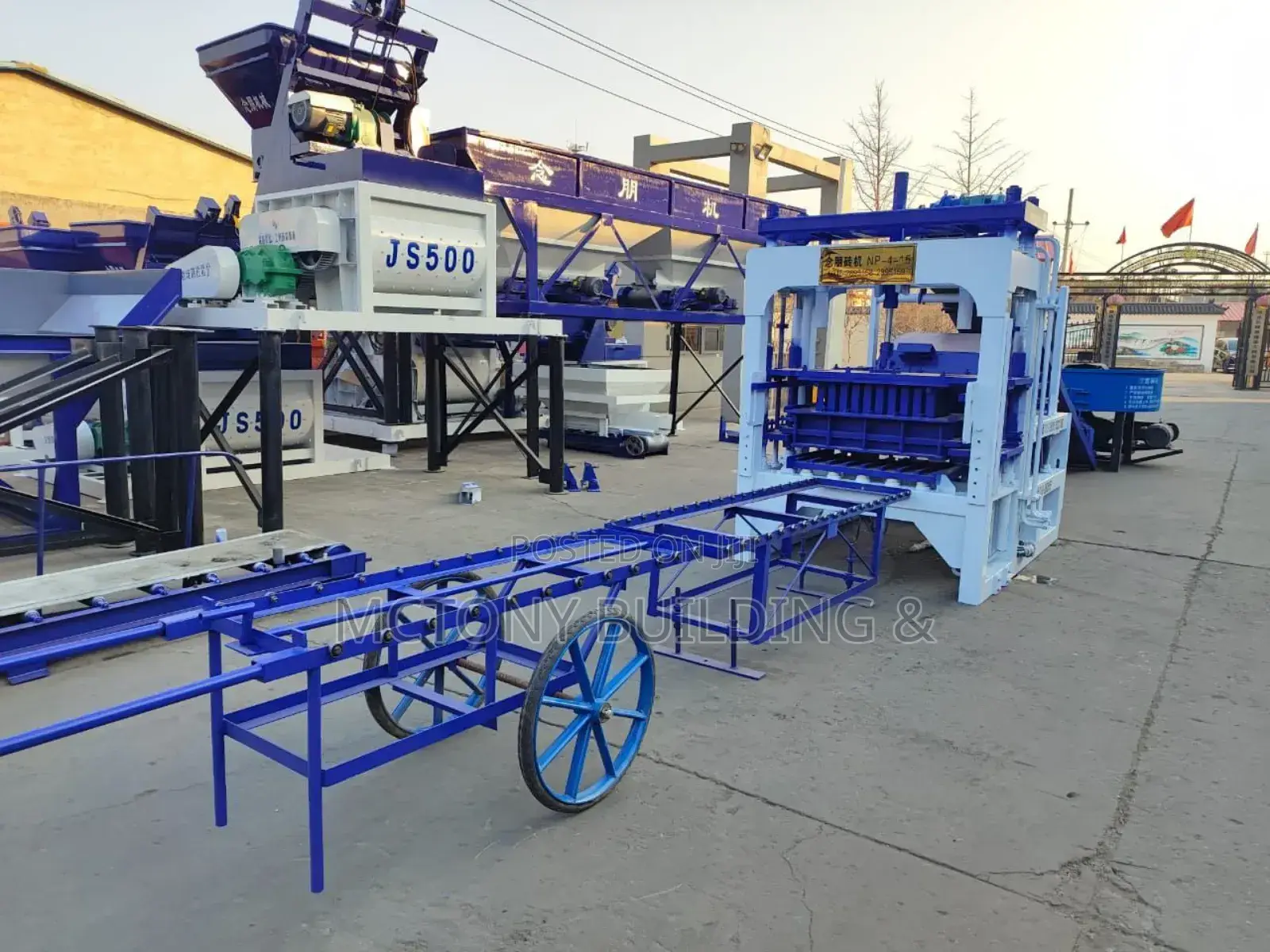 Industrial Block Machine