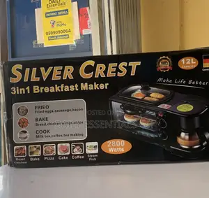 3-in-1 Toaster, Coffee Maker & Pan Combo