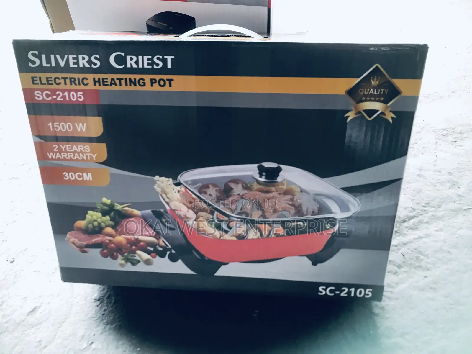 Silver Crest Electric Heating Pot 5l