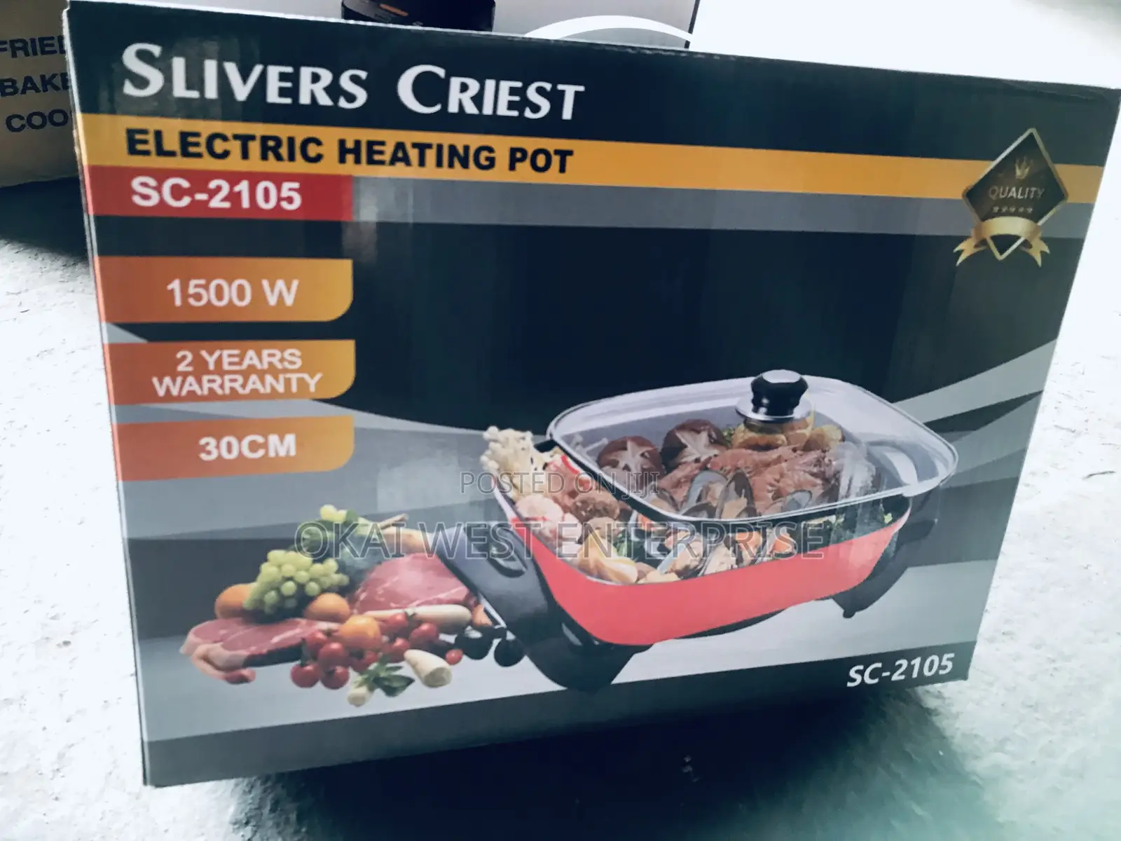Silver Crest Electric Heating Pot 5l