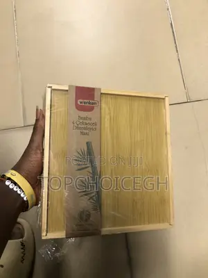 Bamboo 4-Drawer Maxi Organizer Box