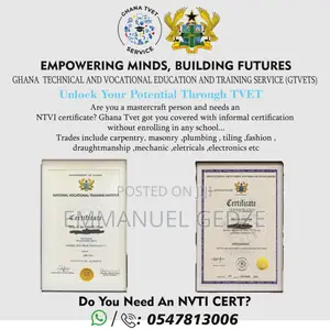 Nvti Certificate