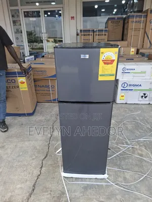Nasco Top Freezer 158ltrs Double Door Fridge