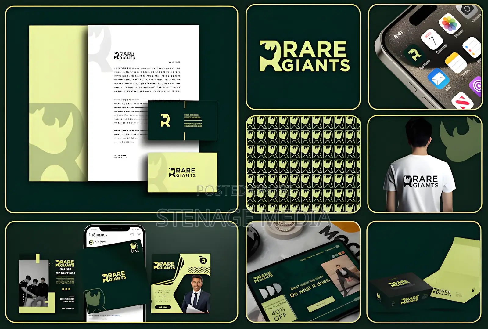 Full Corporate Branding Kits | Stenage Media Ghana