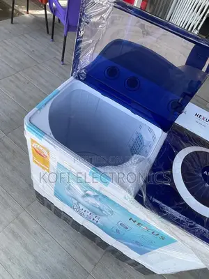 Nexus 15kg Rapidwash Washing Machine Dual Tub, Dual Power