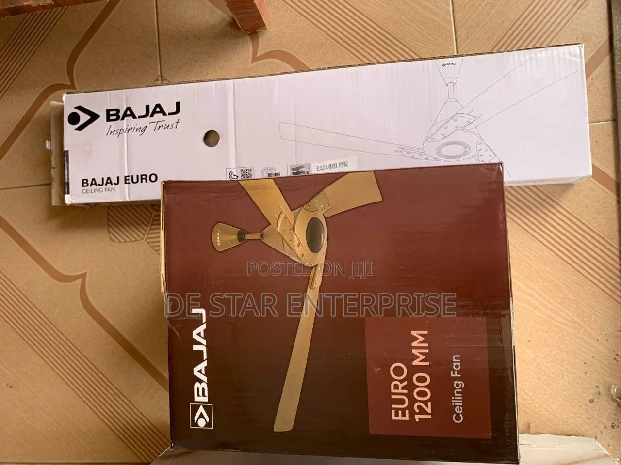 Bajaj Euro Ceiling Fan – Sleek Modern Look