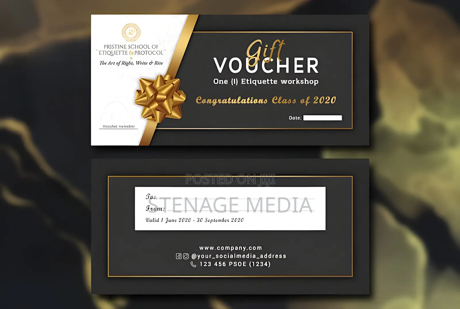 Coupons Event Ticket Printing | Stenage Media Ghana