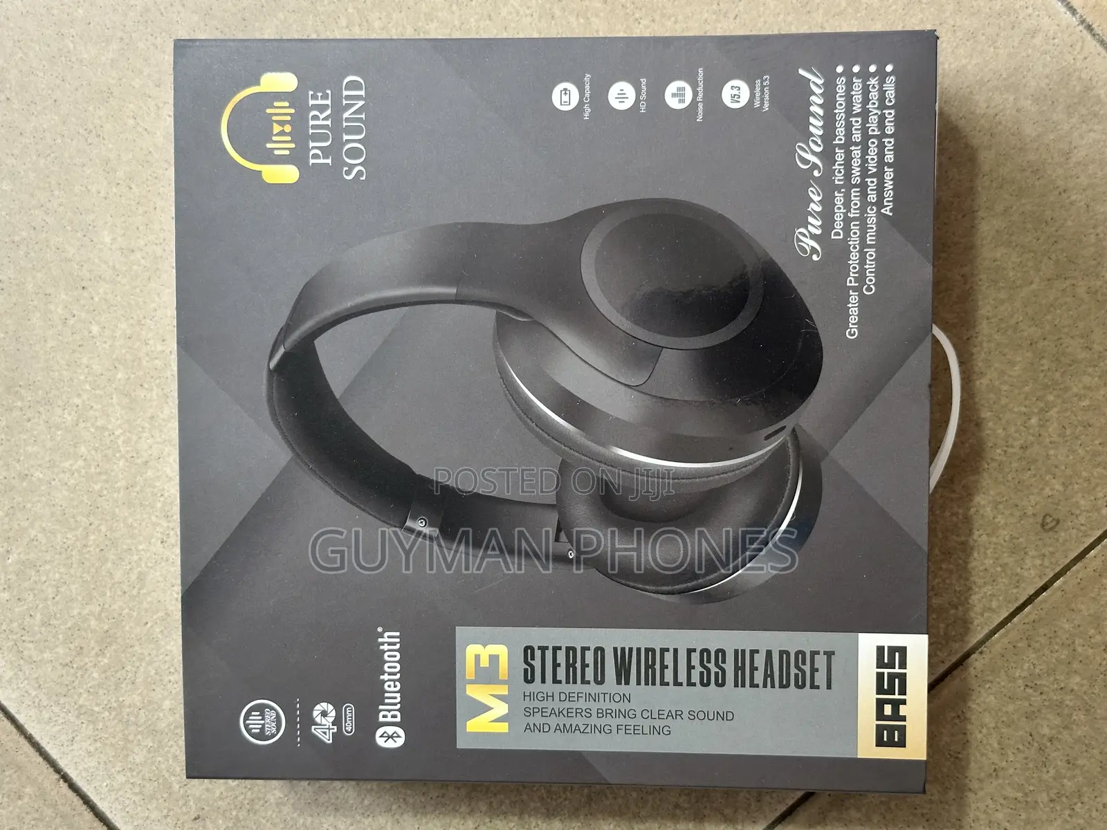 M3 Stereo Wireless Headphones