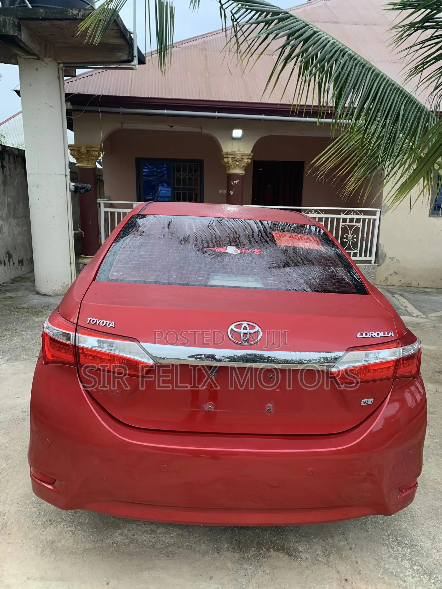 Toyota Corolla 2016 Red