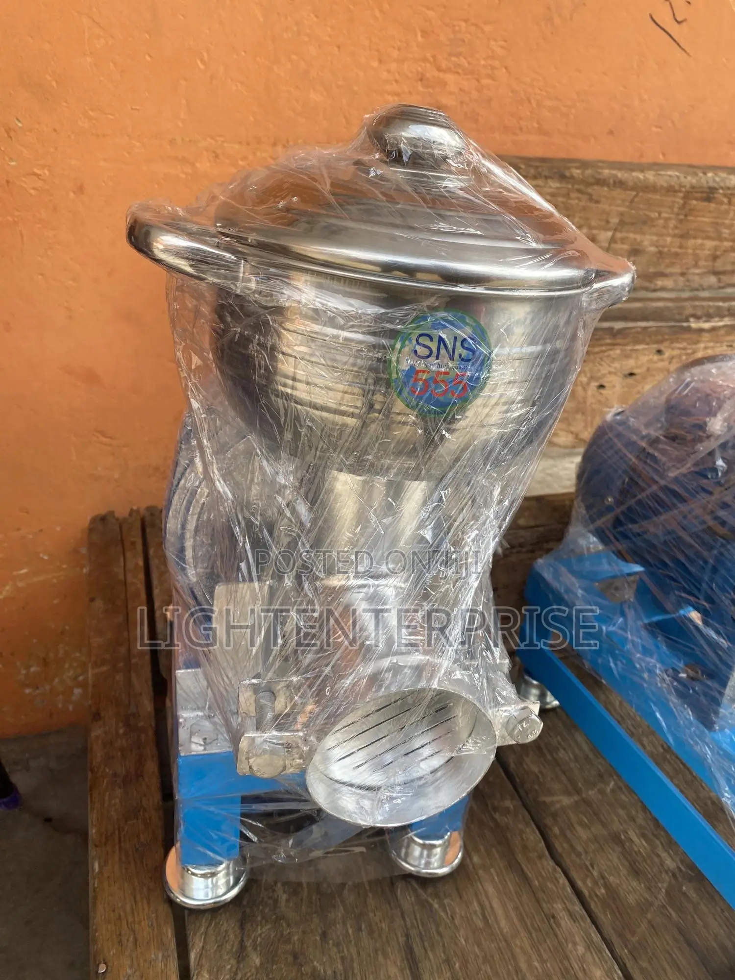 Mini Electric Fufu Machine With 1.5hp Electric Motor
