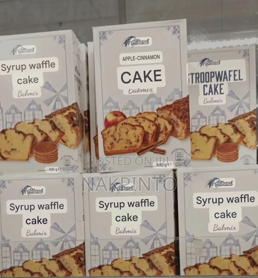 Apple Cinnamon Cake Mix. Syrup Waffle Cake Mix